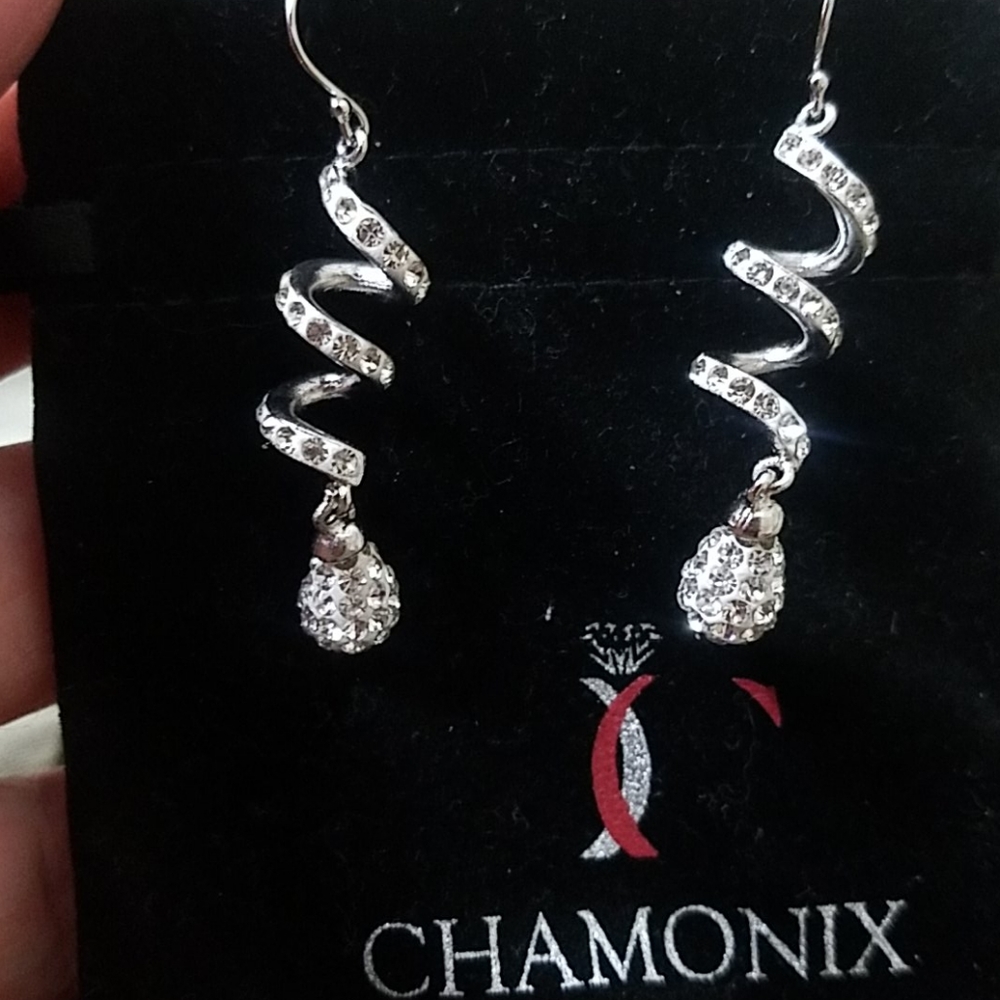 Crystal earrings